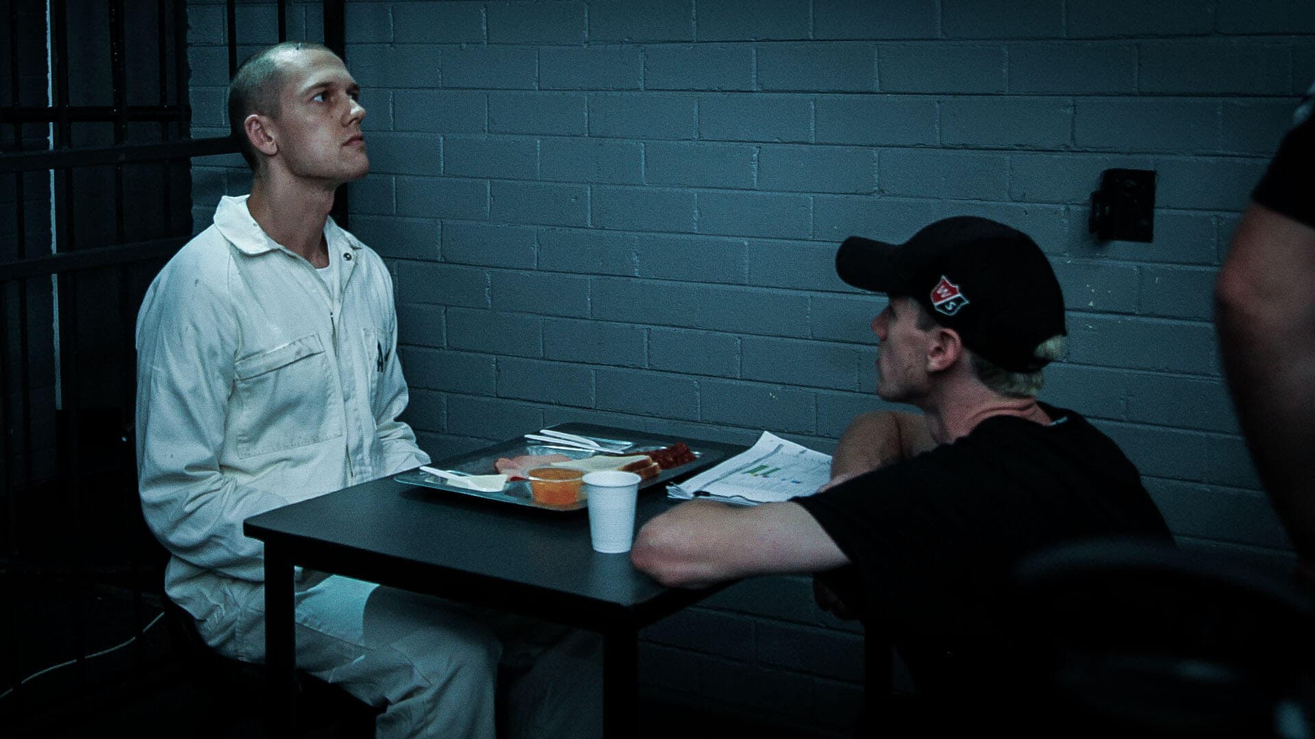 Interview with James Andrew Murray - Director Jamie Murray and lead actor Fenn Leon between takes - Indie Shorts Mag