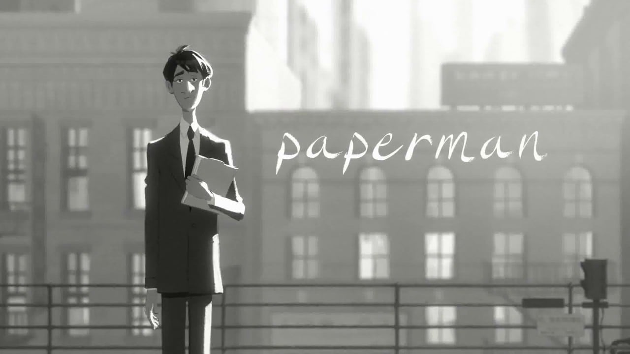 Paperman, by John Kahrs (2012) (Pixar / Walt Disney)