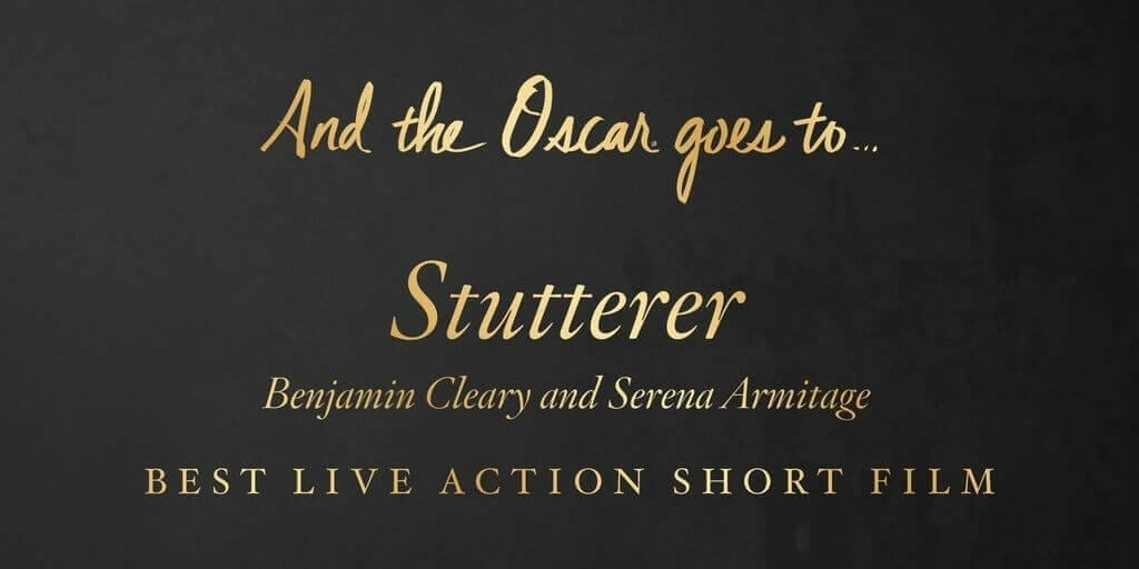 Stutterer - Twitter - Academy Awards