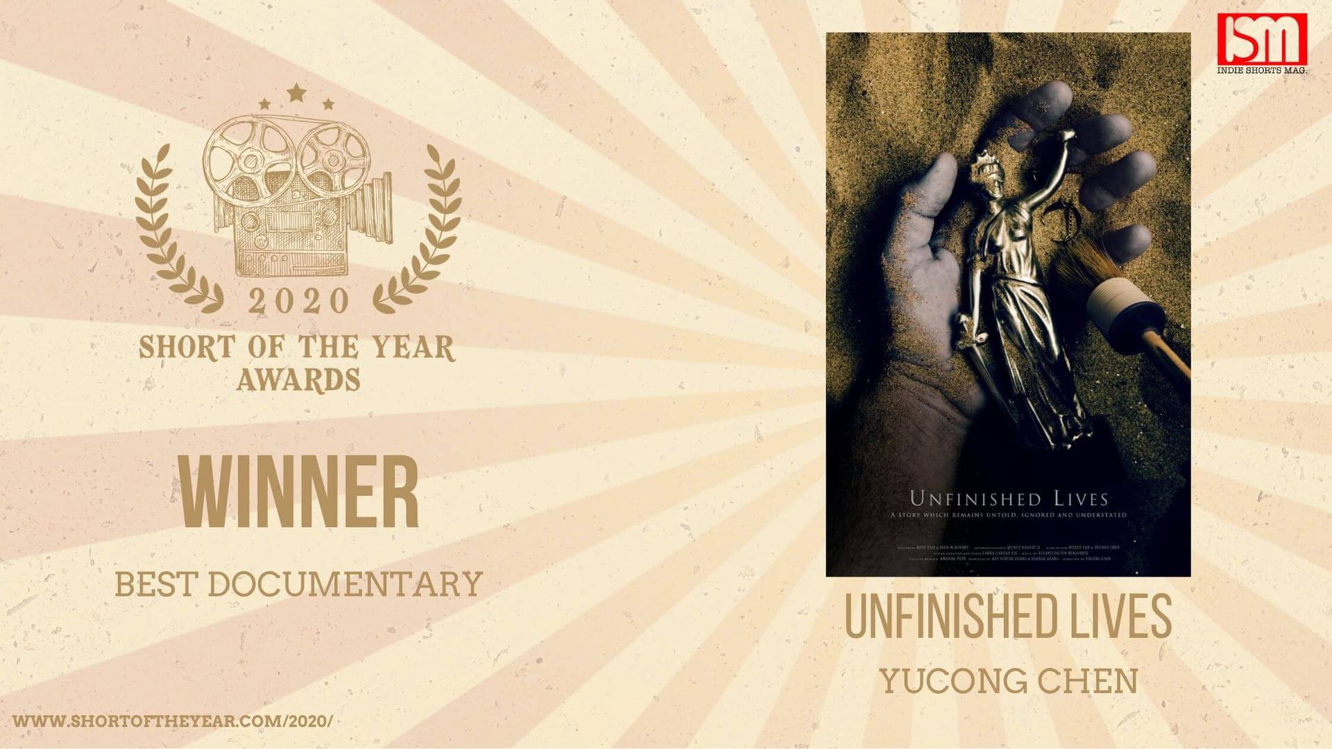 Best Documentary - Short of the Year Awards 2020