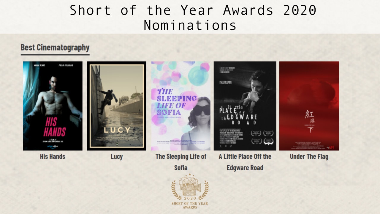 Nominee Announcement - Music - Short of the Year Awards 2020