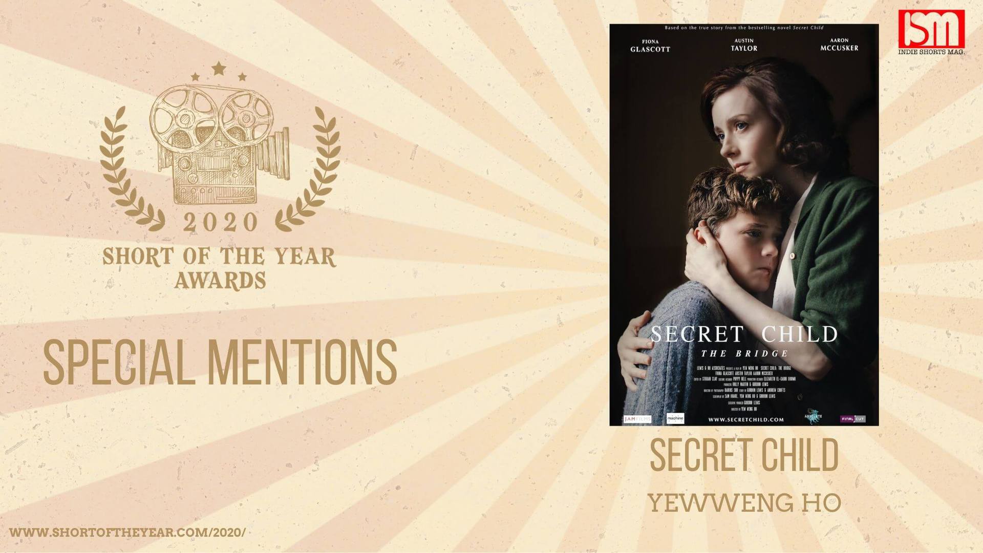 Special Mention - Short of the Year Awards 2020