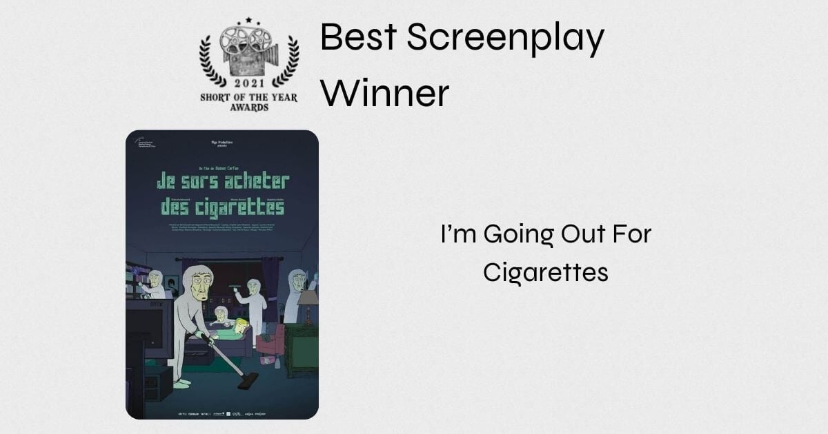 Short of the Year - 2021 - Winners - Best Screenplay