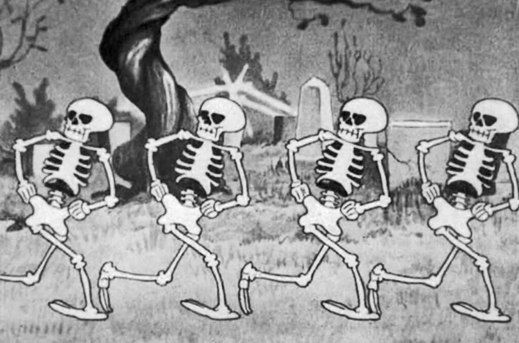The Skeleton Dance - Disney+ Unveils a Collection of Restored Classic Shorts to Commemorate Disney's 100th Anniversary - Indie Shorts Mag