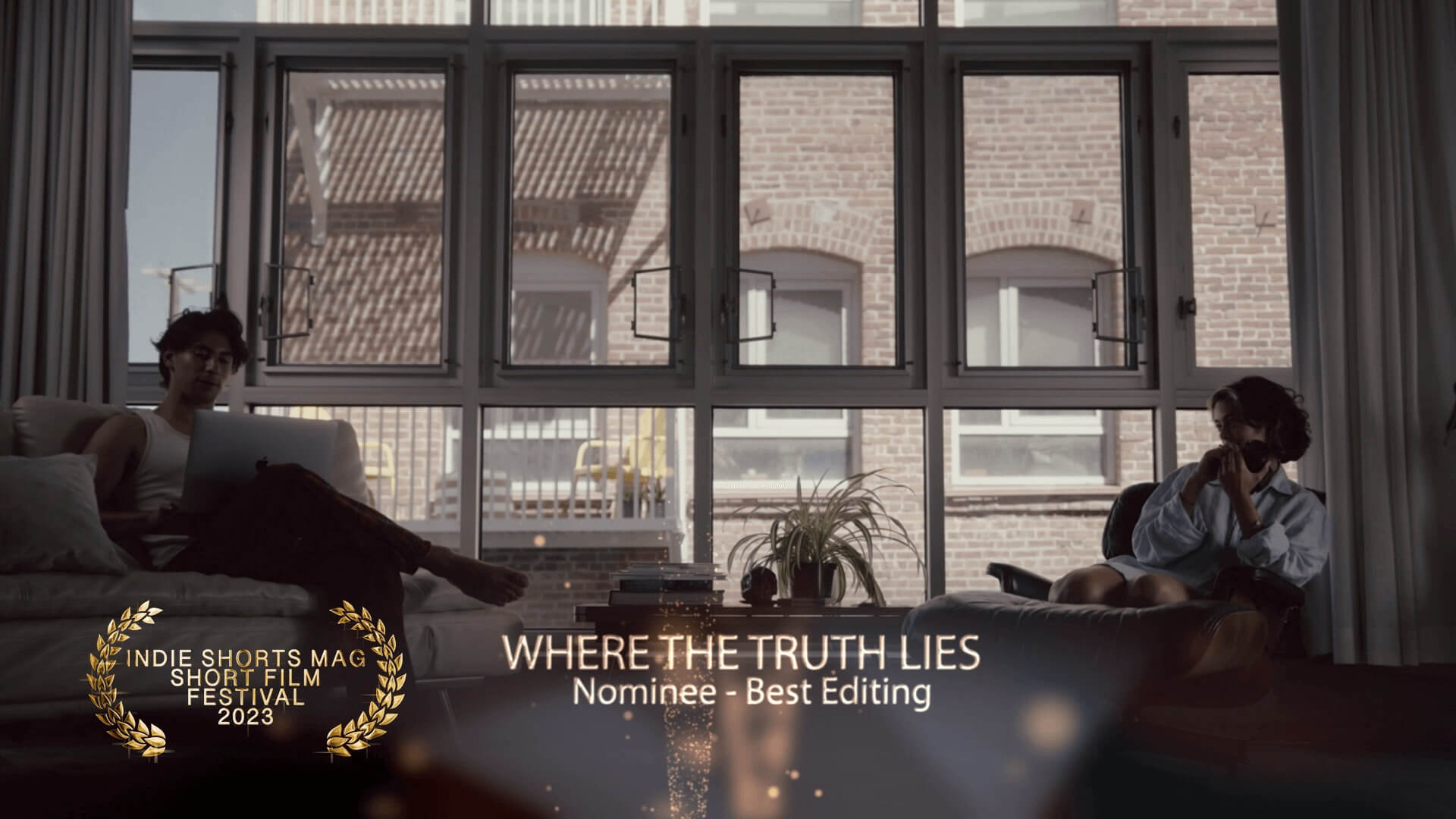 Indie Shorts Mag Short Film Festival - Best Editing - Nominee - Where The Truth Lies