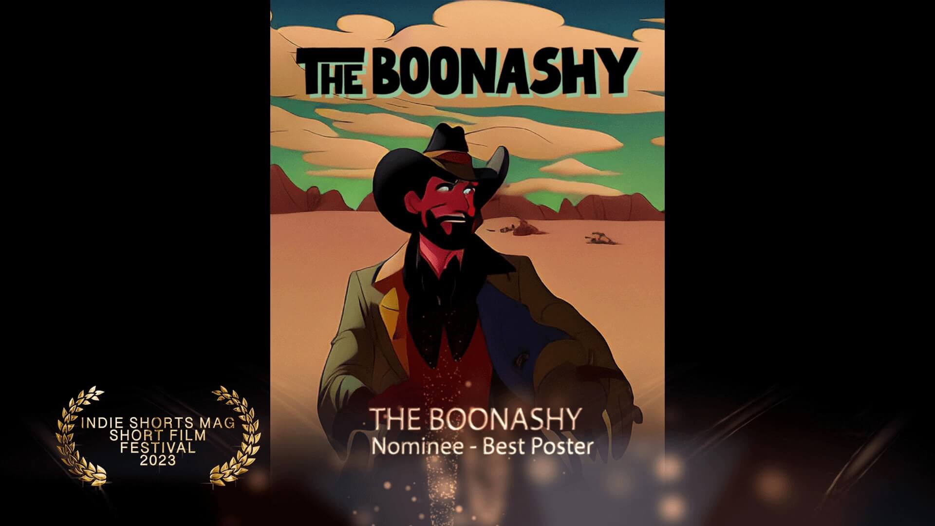 Indie Shorts Mag Short Film Festival - Best Poster - Nominee - The Boonashy