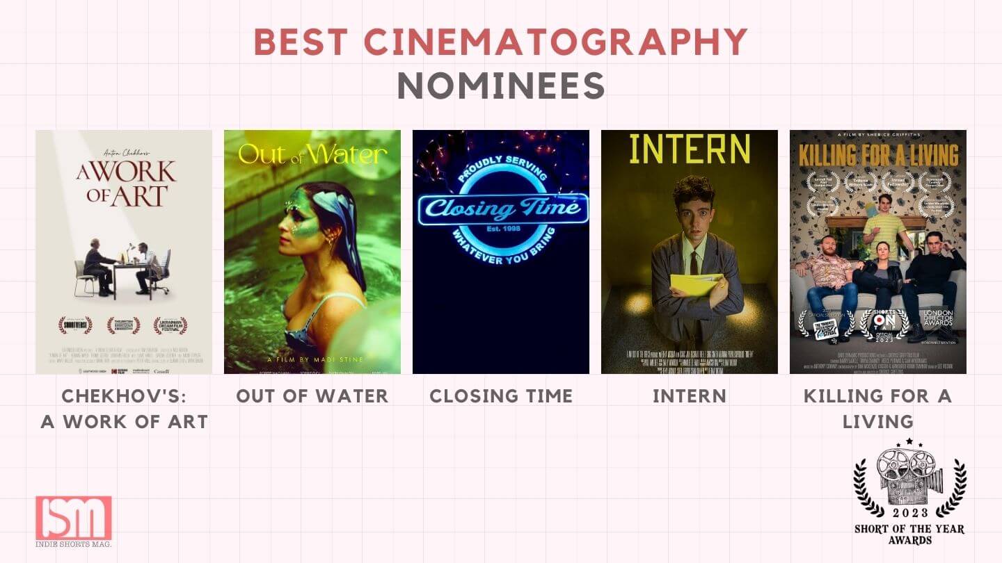 Short of the Year Awards 2023 - Nominees - Best Cinematography