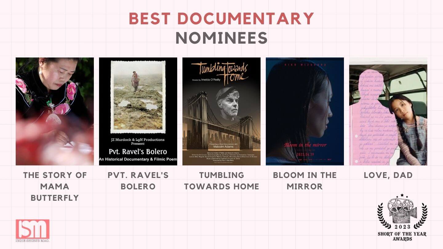 Short of the Year Awards 2023 - Nominees - Best Documentary